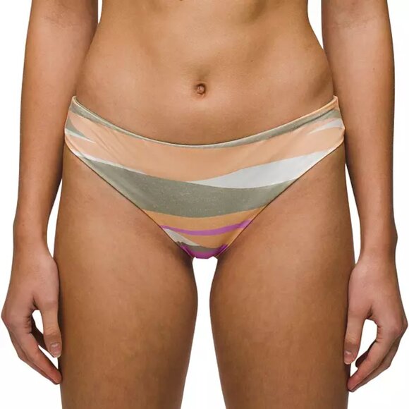 prAna Women's Gemma Reversible Bottom Size M | NWT | Wave Print | Cheeky… - Picture 2 of 3